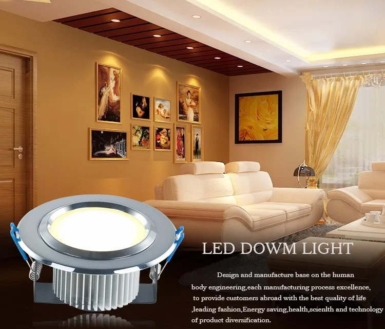 led recessed downlight ar111 oem/odm 15w dimmable downlight led
