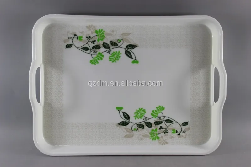 17.35inch Melamine serving tray 30% melamine tray