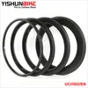 2017 Best YISHUN 700C Road Bike 240TG Toray carbon wheel material bicycle 55mm clincher flat racing rim factory WTD5C-TLR-HTG