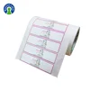Custom Printing Color Hair Bundle Wraps Adhesive Private Package Labels