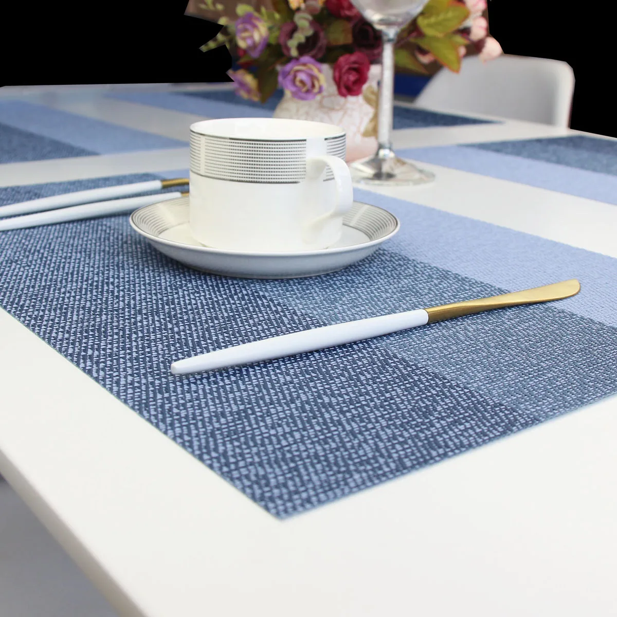 Place Mat 200pc/ctn Luxury Placemats Beige Color Place Mat Plastic