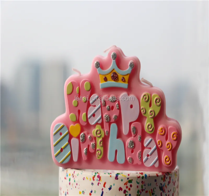 Customized Size Color Scented Happy Birthday Party Home Decorations