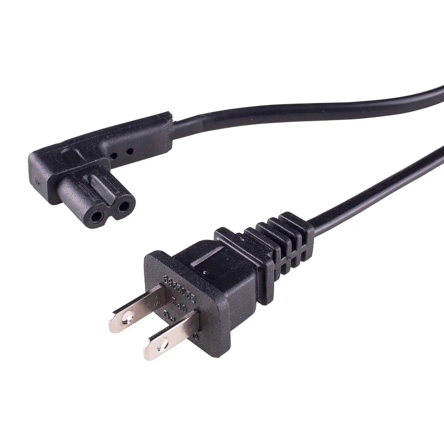 Vebos Power cable Sonos One black 118 inch/3 m Compatible with Sonos One Replacement for the origional power cable
