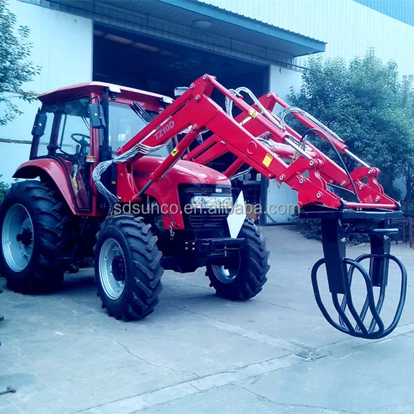 Farm Tractor Front End Loader With Bale Grab Hot On Sale Buy Used