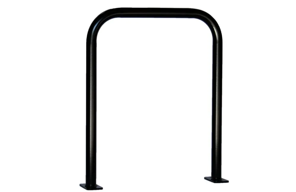 Commercial Bicycle Floor Parking Inverted U Hoop Bike Rack - Buy Bike ...