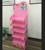 OEM PP corrugated plastic floor display stand display racks