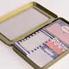Custom New Design Tin Box Sticky Note Pad Set/Post It Note Sticky