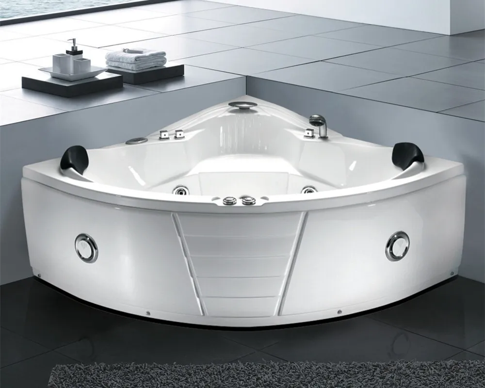 Hot sale massage acrylic bathtub for wholesale
