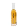Custom 200ml 20cl hexagonal bottom spirit glass bottle for liquor