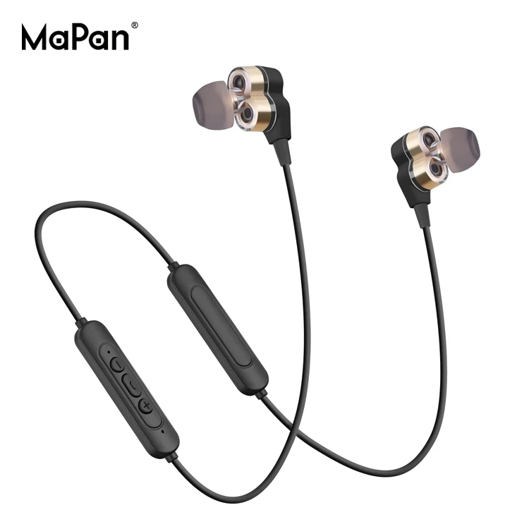 Stereo Wireless Remote Control Earbuds Earphone