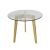 Tempered Glass Coffee Table Glass Furniture,Round Tea Table