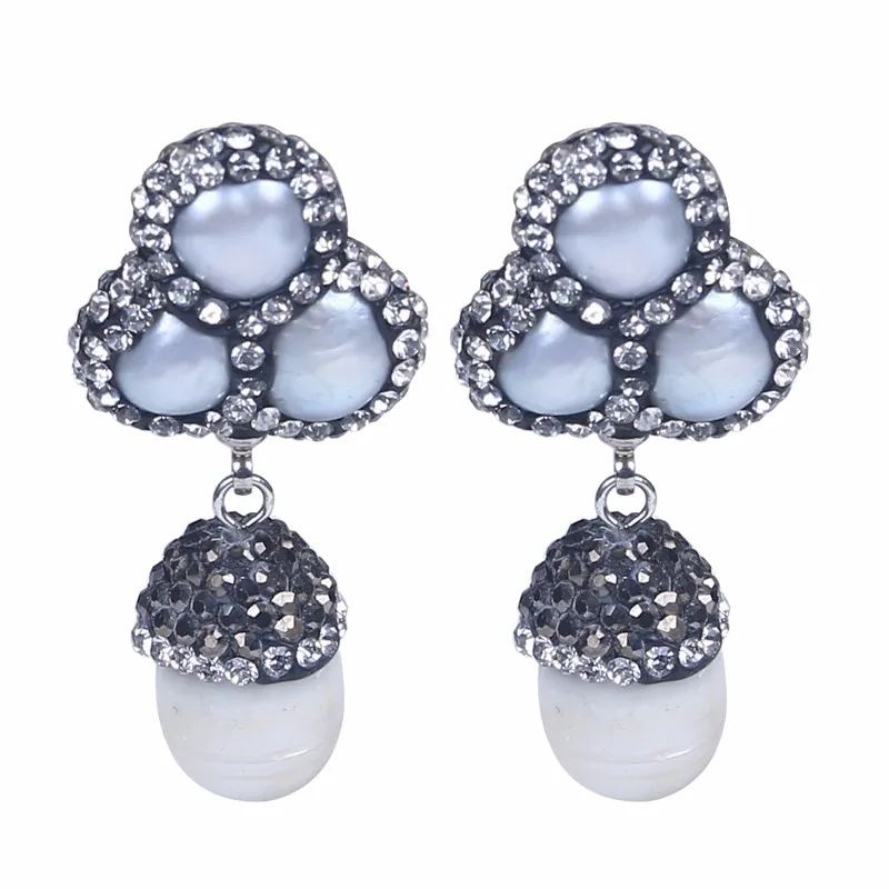 Fancy Bulk Freshwater Pearl Stud Earrings Buy Fancy Pearl Earrings