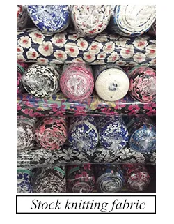 new style bubble chiffon print stock fabric stock