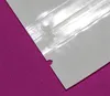8.5*16cm White / Clear Self Seal Resealable Zipper Plastic Retail Packaging Pack Bag, Zip Lock Bag Retail Package W/ Hang Hole