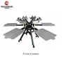 6 color 6 station octopus screen printing machine