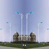 3.5mm Thickness Lamp Post Old Street Light Outdoor With 10m Steel Pole