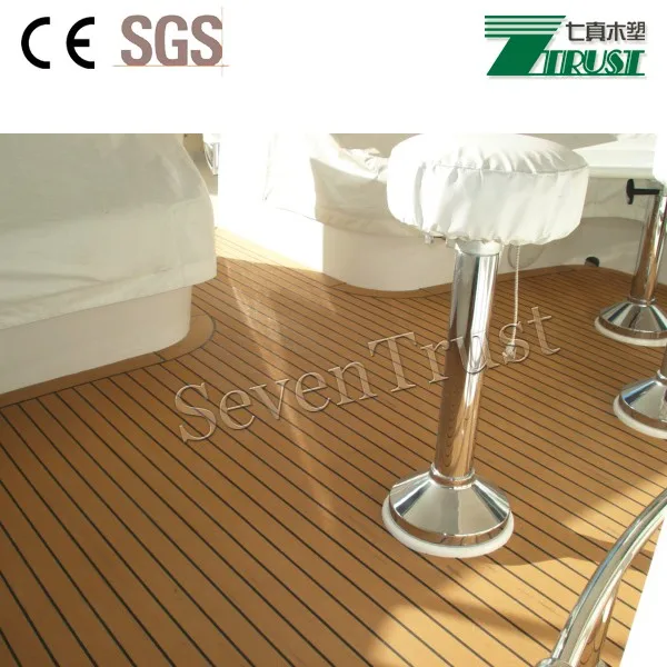 Parte Superior De Madera De Teca Sintética Marina Cubierta Barco Yate