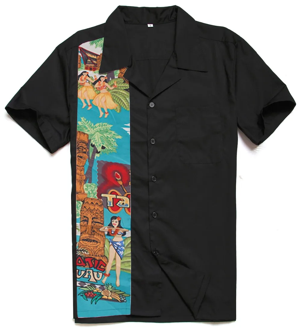 Rock'n'roll Rockabilly Vintage Design Wholesale 50's Bowling Shirts ...