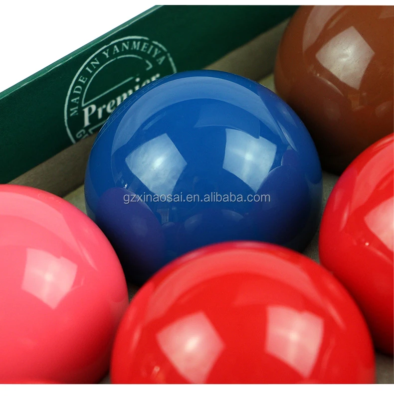 22 Balls Billiard Game Accessory 21/16" Snooker Balls Complete Set