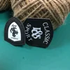 Jeans leather label design custom leather label patches for jeans
