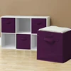 Folding Canvas Full Fabric Drawer Kids Storage Bins