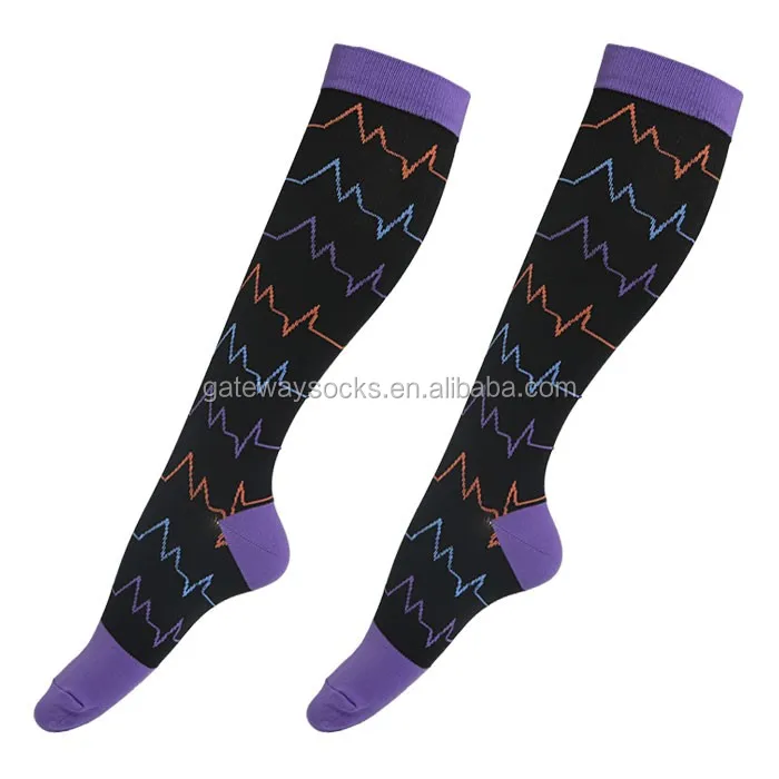 Fancy Pressure Compression Socks Sports Baseball Sock Buy Baseball