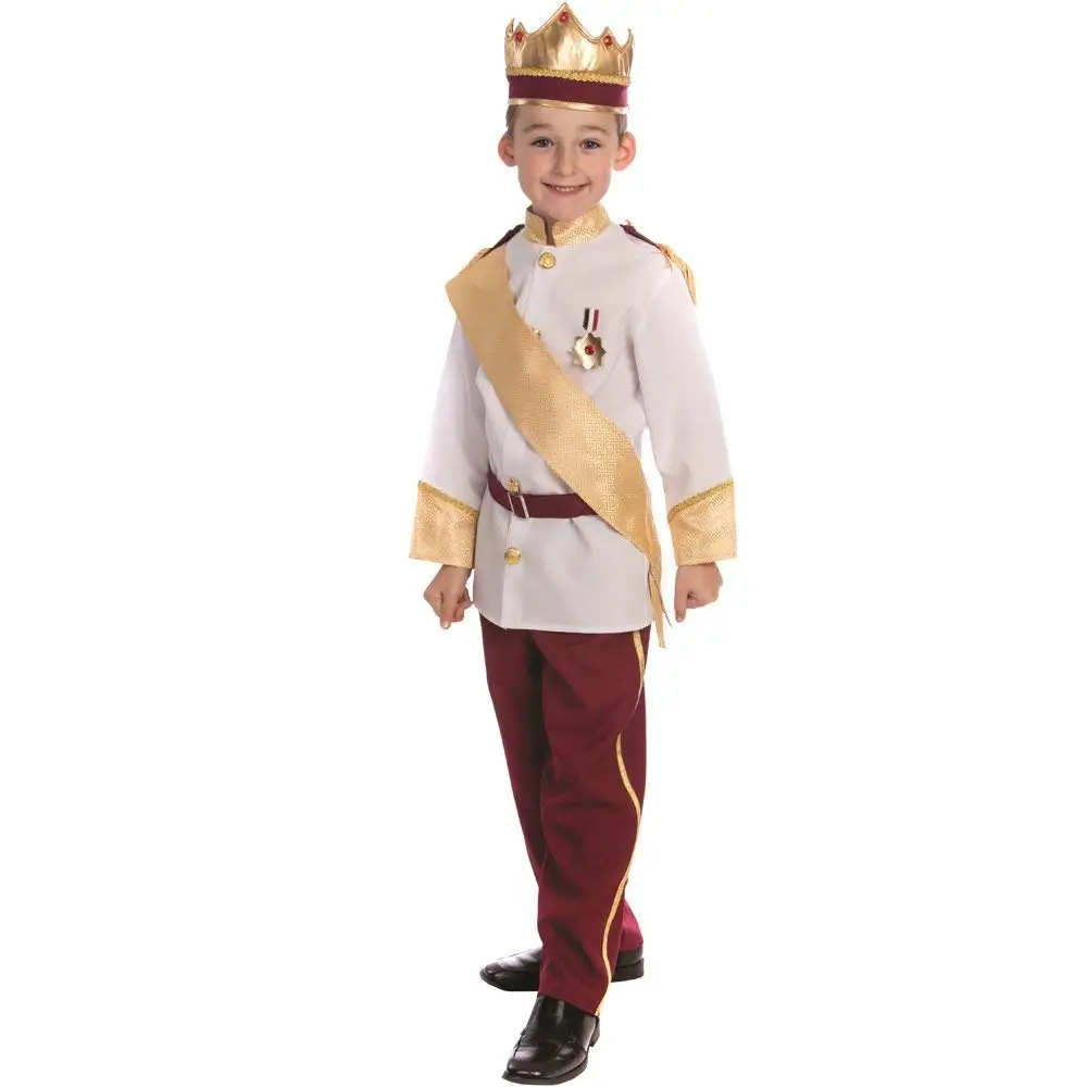 Toy Soldier Mens Fancy Dress Costume Adults Handsome Prince Charming Outfit