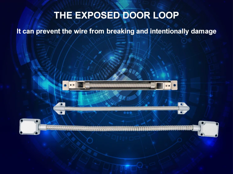 Newest Armored Alloy Wire Cable Door Loop For Exposed Mounting Buy