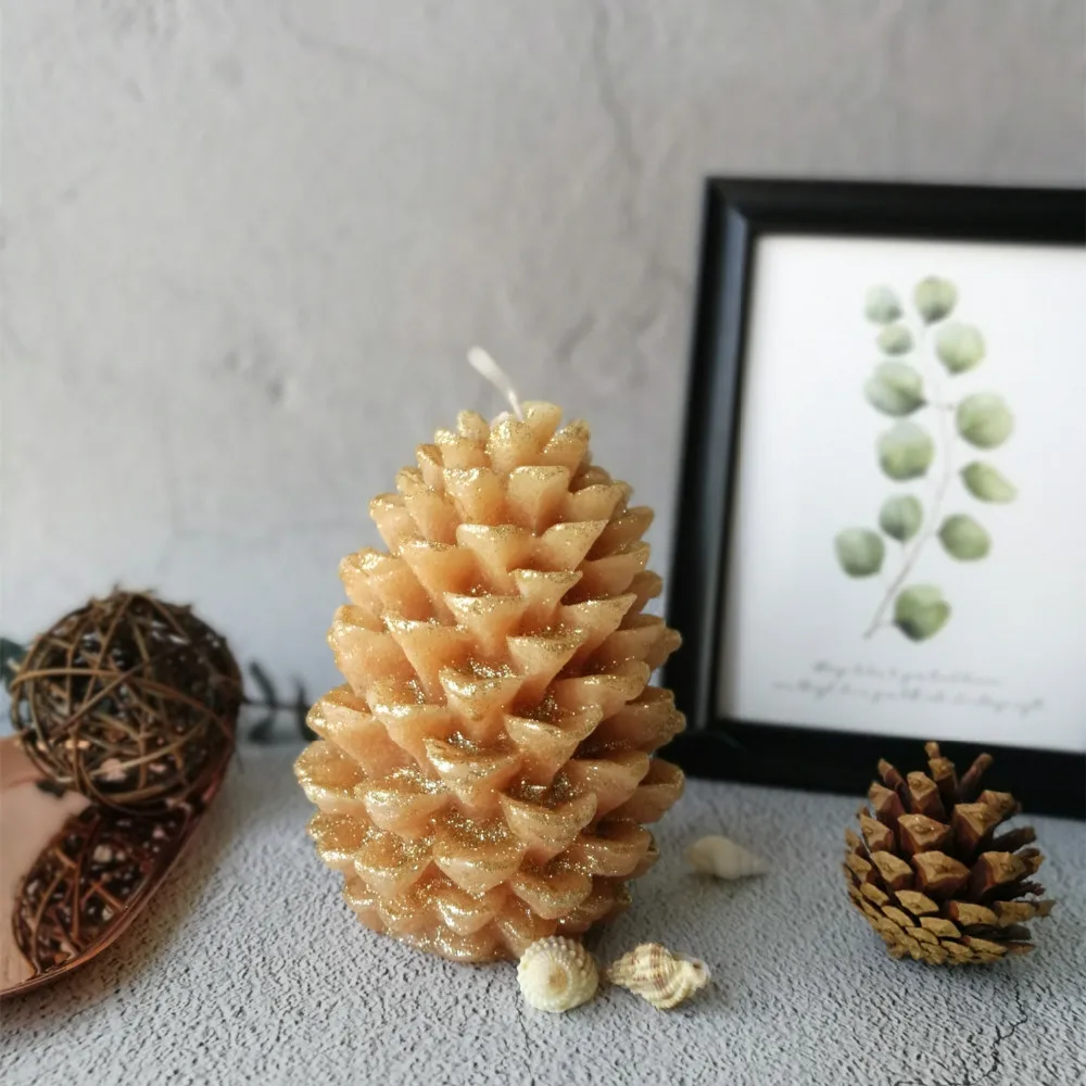 Wholesale Christmas Candle Pine Cone Candle Decoration Candle Buy