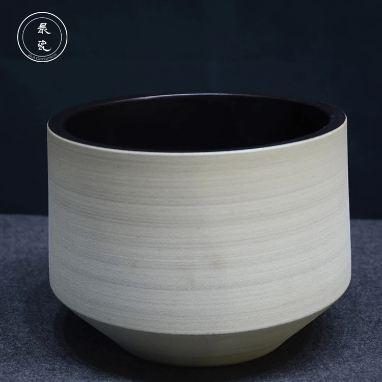 White Matt Glaze Ceramic/porcelain Homemade Vase For Home Decoration