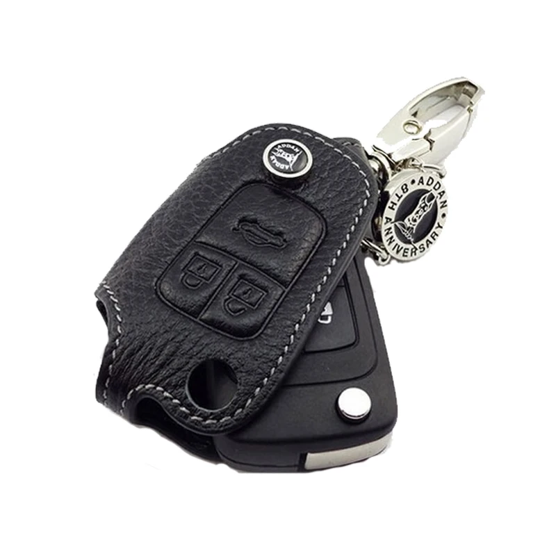 Черный ключ чехол кожаный чехол интерьер подходит для бис OPEL VAUXHALL MOKKA 2009 - 2013 1 шт.