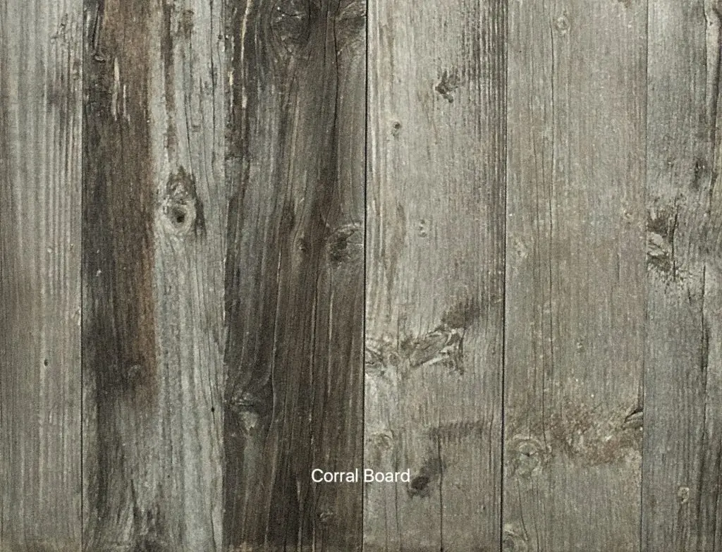 Montana Timber Products - Sample Board - Exterior Siding And Interior Wall Cladding- Corral Board Mixed Silver