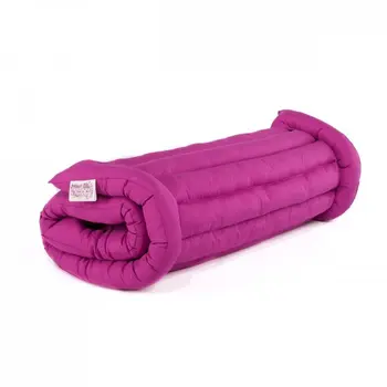 Double Fuschia Roll Up Bed Lightweight Single Double Fuschia Roll Up Bed