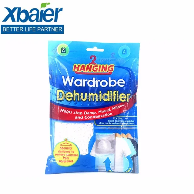 Hanging Wardrobe Dehumidifier Stop Damp Mould Mildew Condensation Cupboard Clothes 210g