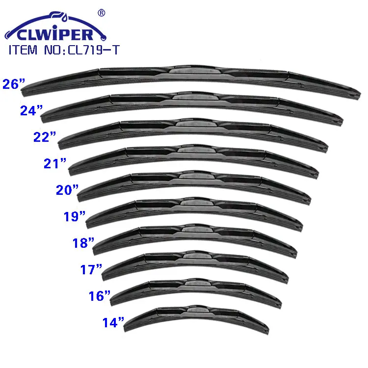 windshield wiper size