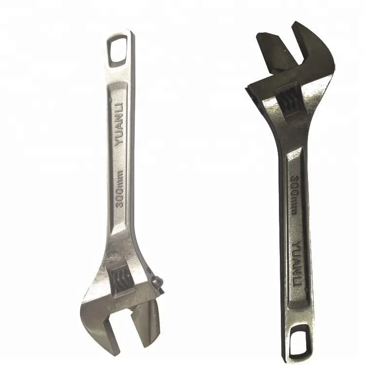 adjustable monkey wrench