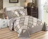 Microfiber printing quilted have finished goods bedding set
