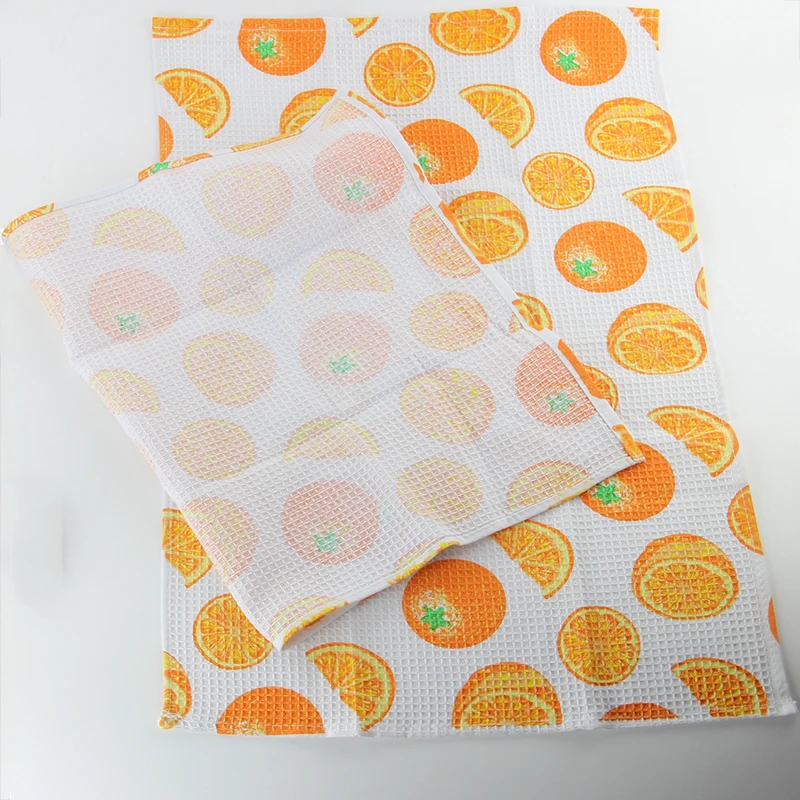 Printed Your Own Custom Printing 100% Cotton Terry Cloth Kitchen Tea Towel