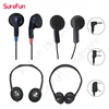 Aviation Use and Wired Communication disposable airplane earbuds airline earphones