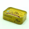 Fish canned food grade square sealing sardine tuna tin can
