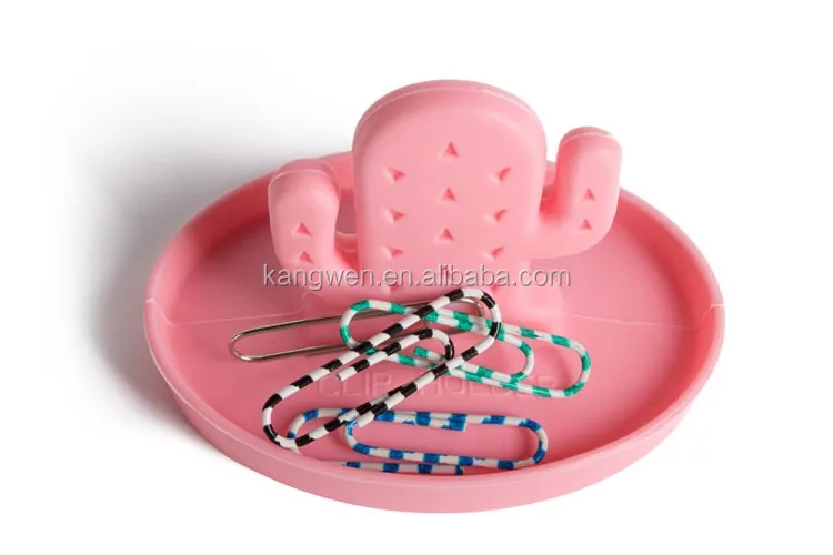 2019 New Design Hedgehog Shape Silicone Paper Clip