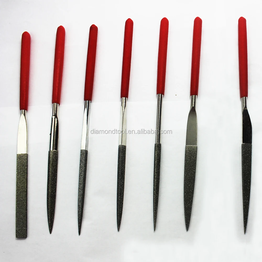 Types Of Hand Files Use Grinding Diamond Fileflat,Round,Triangle,Square