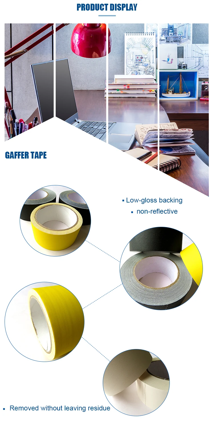 Custom Printed Conductive Cloth Duct tape Gaffer Tape