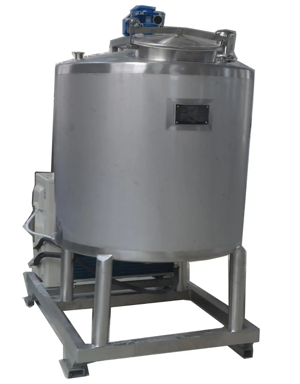 600l Stainless Steel Dairy Milk Chiller 