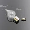 DIY Waterdrop Empty Glass Beads Hollow Glass Ball Glass vial Pendant