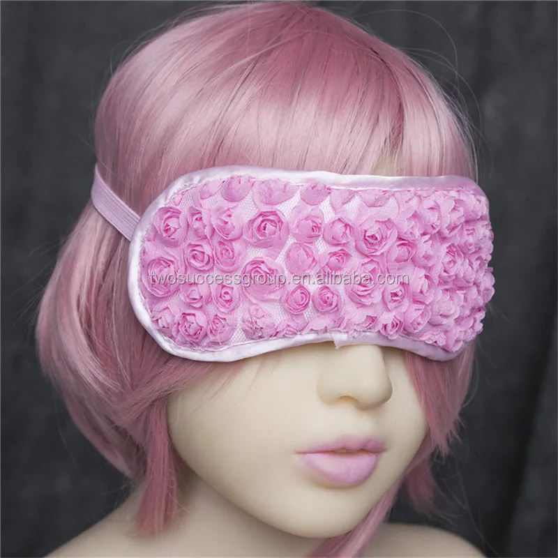 Novelty Sexy Toy Rose Ribbon Flirting Toy Sleep Eye Mask Buy Sleep
