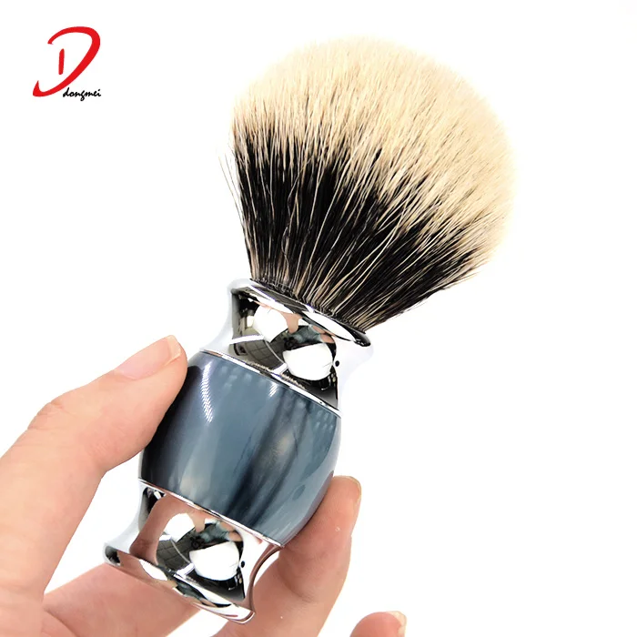 Top Quality Resin Handle Bulk Shaving Brushes For Men Two Band Badger