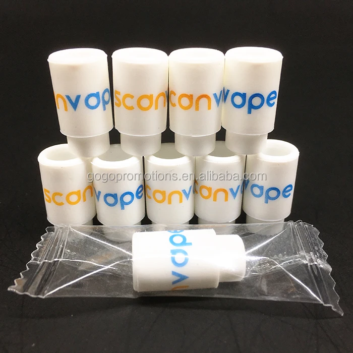 Wholesale Wide Bore Silicone Test Drip Tip Vape 810 Tester Disposable Silicone Drip Tips