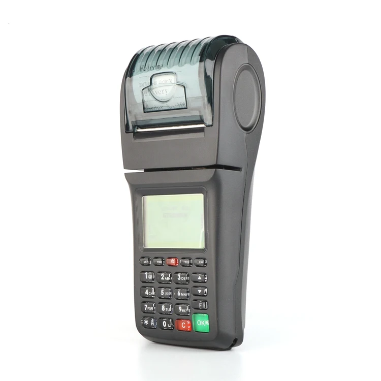 Offline Ussd Recharge Bus Payment Gsm Portable Pos Terminal Machine