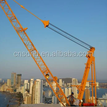 Chinese factory price QTZ mini roof tower crane
